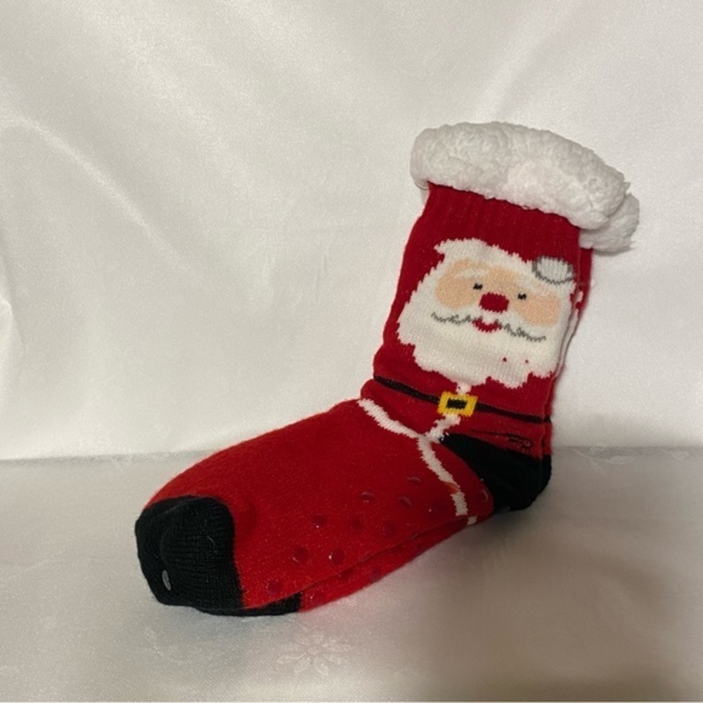 New Women’s Holiday Socks Size 4-10.5 Santa Christmas